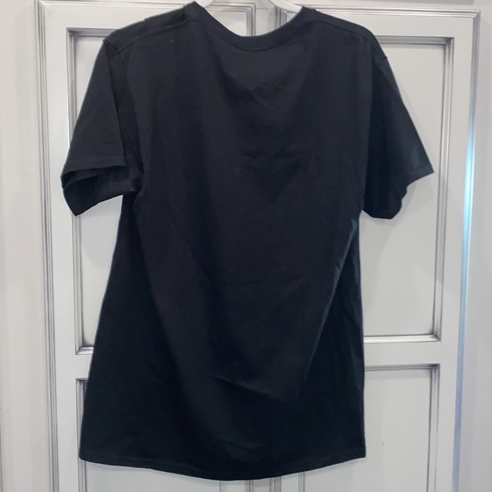 New Hot Topic graphic short sleeve black band T-shirt unisex M - Picture 4 of 7